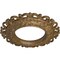 Ekena Millwork Orrington Ceiling Medallion (Canopies up to 6 5/8"), 13 1/4"OD x 6 5/8"ID x 1 1/8"P, Rubbed Bronze CM13ORRZS - alternate 2